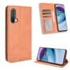 Wallet PU Läderfodral för OnePlus Nord CE N10 N100 N200 Case Magnetic Book Stand Flip Card Skyddskåpa