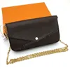 Высококачественная модная кошелька с металлической цепью женщин на плечах вечерние вечерние сумки кошелек 3 дюйма 1 кожаный поперечный пакет 3260