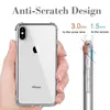 De boa qualidade Caso transparente do TPU para iphone 11 Pro XR XS MAX 6 6S 7 8 PLUS CUSHION ANTIDROPPING ANTIDROPPING CASOS