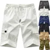 Men Shorts Cargo Pocket Tactical Army Gym Sports Summer Casual Half Pants Ropa De Hombre Mens Clothing Mens Shorts X0705