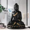Hars StatUette Bouddha Large Boeddha Decor Home Decor Boeddha Stand Home Decoratie Accessoires voor woonkamer Boeddha Figurine T200619