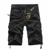 Summer Cargo Shorts Men Cool Camouflage Cotton Casual s Short Pants Brand Clothing Comfortable Camo No Belt 220301