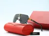 Designer-Sonnenbrille Cleef Herren Damen Rahmen Sonnenbrille Herren Damen Original Verschiedene Farben Carti Van 104249K