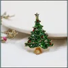 Anstecknadeln, Broschen Schmuck Krasivaya Metall Weihnachtsbaum Mode für Party Großhandel Geschenke Drop Lieferung 2021 8Zgy1