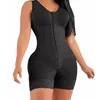 Kvinnors shapers som formar 3-breast bälte bh shaper spetsar sylande romper shorts kropp mage kontroll fajas colombianas shapewear165e