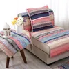 Chair Covers Plaid Sofa L Corner Couch Cover Pillows Armrest Towel Fabric Four Seasons Home Wedding Decoration