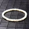Beaded Strands Men Bracelets Natural White Yellow Mother Of Pearls Vintage Jewelry Irregular Shape Shell Beads Bangle Women For Party Fawn22