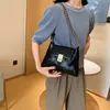 Crossbody Bags Small Weave PU Leather For Women 2021 Solid Color Shoulder Handbags Female Travel Women's Hand Bag