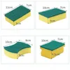 2/5pcs/set Cleaning Sponge High Density Eraser Soft Scouring pad Cloth Brushes Kitchen Bathroom Dish Tools