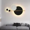 Nordic Modern Minimalist Living Room Sofa Background Walls Lamp Bedroom Bedside Lamps Creative Personality Led Acrylic Wall Light