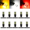 10 STKS Auto Transparante Shell CANBUS Wide Voltage 7440 7443 3014 144SMD LED BLUBS Geen fout LED-lampen voor Turn Signal Light