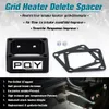 PQY - Intake Grid Heater Delete Spacer Air Intake Grille Heater Remove Gasket For 98.5-07 Dodge Ram Cummins 5.9L 6BT Cummins PQY-IMK12