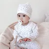 autumn girls Boy Spring Newborn kids Jumpsuits With Hat Cotton Baby Clothes Long Sleeve Baby Toddler Jumpsuit