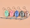 130db Egg Shape Self Defense Alarm systems Girl Women Security Protect Alert Personal Safety Scream Loud Keychain Alarms TOP quality