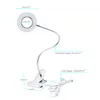 Lampada da scrivania a LED con morsetto Luce da lettura dimmerabile Lampada da tavolo USB Eye-Care Lampada da comodino a LED Clip per luce notturna per bambini