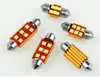 20PCS 12V 24V Festoon LED-ljus 3030 6SMD 28mm 31mm 36mm 39mm 41mm Takpanelläsning Licensplatta Lampa Lampada