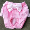 Köpek giyim evcil hayvan fizyolojik pantolon kadın şort külot iç çamaşırı küçük giysiler bebek bezi menstruasyon kostüm damlası