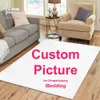 Personnalisez le tapis rectangulaire imprimé par goutte pour tapis de yoga pour adultes, décoration de salon 210727