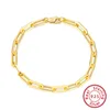 14k gold jewelry mens bracelet