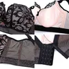 D E F Cup Lace Push Up Bra for Women Plus Size 44 48 Underwear Large Brassiere Bh Soutien Gorge Bralette 210623