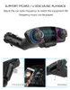 BT06 Car Kit FM Transmitter Bluetooth Handsfree A2DP AUX Audio Car MP3 Player LCD Display 1.3 Inch Screen Dual USB Car Charging T10 T11 BC06