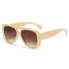 Lunettes de soleil de plage de mode pour femmes d'été Grain de léopard Lunettes de soleil rétro à grand cadre pour femmes Lunettes de soleil anti-éblouissement décontractées conduite Lunettes de soleil