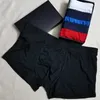 heren boxers Onderbroeken 1 doos = 3 stuks Sexy Klassieke mannen Shorts Ondergoed Ademend Ondergoed Casual sport Comfortabele Aziatische maat Kerst Boxershorts