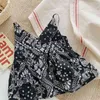 Llegada de verano Niñas Moda Impreso 2 piezas Traje Top + pants Boutique Outfits 210528