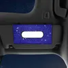 Voiture pare-soleil boîte diamant porte-papier de soie masque étui pare-soleil suspendu serviette Auto intérieur accessoires