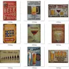 Metal Painting Beer Poster More Than 4000 styles Corona Extra Tin Signs Retro Wall Stickers Decoration Art Plaque Vintage Home Decor Bar Pub Cafe WLL