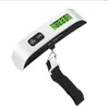 50st Fashion Weight Scales Portable LCD-skärm Elektronisk Hängande Digital Bagageviktning Skala 50kg * 10g 50 kg / 110lb 9126