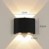 Wall Lamp Nordic Lamps IP65 LED Outdoor Waterproof Garden Lighting Aluminum Indoor Bedroom Living Room Stairs Light