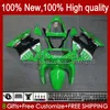 Zestaw owiewek Kawasaki NINJA ZX6R ZX636 ZX600 ZX600CC 98-99 Nadwozie 16No.9 ZX600 600cc ZX636 ZX6R ZX 98 99 636 600 ml 6R 6R 1998 1999 Motocykl Bodys zielony czarny