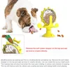 Kosze miski karmniki dla psa obracającego się koła miska dla psów wielofunkcyjna nieszczelna zabawka pojemnik na karmienie pożywienia 4178866