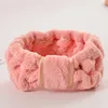 Hair Accessories Soft Coral Fleece Headband Spa Facial Wash Face Makeup Elastic Band For Women Sports Water-absorbent