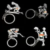 Grappige Lovers 'Key Chain Simulation Activity Happy Man Metal Fashion Couple Keychain Charm Keychain Ring Good Appeal Cadeau voor vrienden