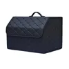 Car Storage Bag PU Leather Trunk Organizer Box Bags Folding Car Trunk Stowing Portable Boxes GQ286t3025082