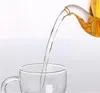 1pc Ny praktisk resistent flaskkopp glas tekanna med infuser tea blad ört kaffe 400ml 249 s2