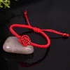 Ethnic Red Rope Knot Bracelet an Buddhist Lucky Handmade Braided Adjustable Bracelets Bangle For Women Men Unisex Jewelry5997555