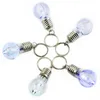 Nyckelring ficklampor RGB LED Light Mini Bulb Torch KeyRing Keychain