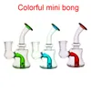 Le plus récent pas cher Tornado Percolator Verre Bong Narguilés 3.5 pouces mini Recycleur Conduites D'eau 14mm Femelle Joint Huile Dab Rigs bong