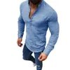 Hombres Casual T Shirts gimnasio fitness masculino transpirable jogging tees manga larga sudor tshirt de entrenamiento de la camiseta