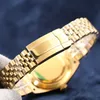 Klasyczne męskie zegarek 41 mm Automatyczne zegarki mechaniczne dla mężczyzn na rękę na rękę Diamentową ramkę na rękę ze stali nierdzewnej Opaska na rękę Montre de Luxe