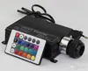 RGB Kleurrijke LED Plastic Fiber Optic Star Plafond Kit Licht Neon Teken 150 Stks 0.75mm 2M + 16W RGB / Optical Fiber Lights Engine + 24Key Remote