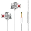 3.5mm Jack In Ear Earphones Smart Phones HIFI Bass Stereo Earbuds With Microphone For Samsung Huawei Xiaomi PC Tablet