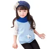 赤ちゃんの服のニットベスト赤ちゃん女の子のセーターソフトコットンノースリーブプルオーバー幼児かわいいウサギ春秋冬Y1024