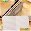 ANMÄRKNINGAR Notepads Business Industrial4pcs/Set Kawaii Söta blommor fåglar Animal Notebook målning av dagbokbok Journal Record Office School S