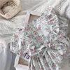 Gooporson Été Mignon Fleur Fille Robes Coréenne Mode Fête Anniversaire Petits Enfants Costume Robes Enfant Enfants Vêtements Q0716