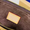 Pochette Multicolor Accessoires Brown Pouch Counter Bag Size 22*13cm V-212