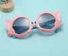 Kinder süße 3D-Katzen-Sonnenbrille Tiere Kinder Jungen Mädchen Adumbral Shades UV400 Bonbonfarben